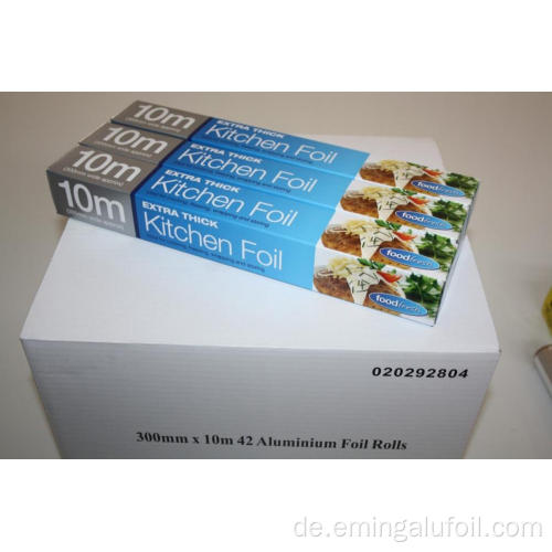 Hochleistungs -Haushalts -Aluminiun Folie Roll